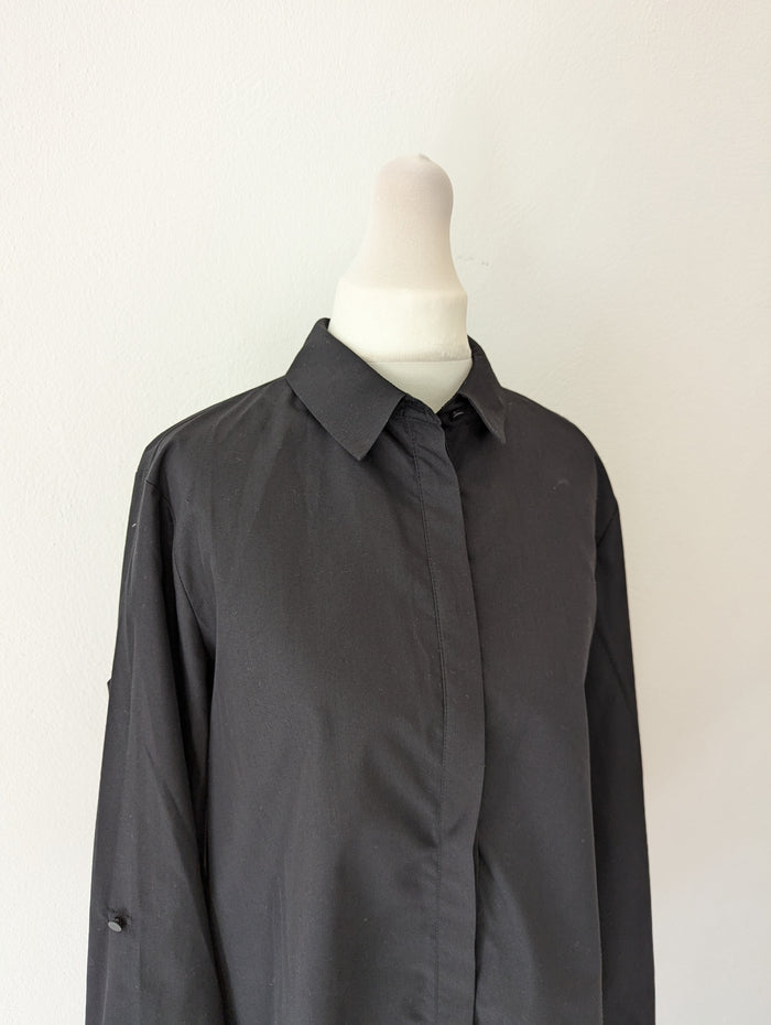 Hukka Black Animal Cuff Shirt 10