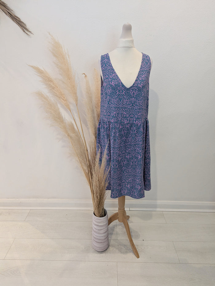Hush green & pink short dress 10