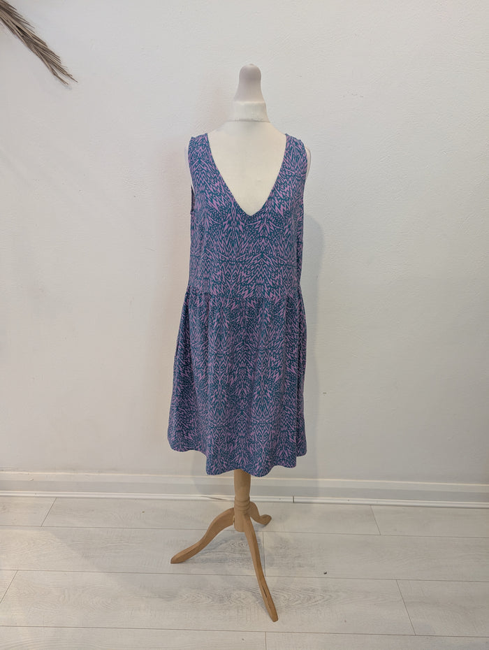 Hush green & pink short dress 10