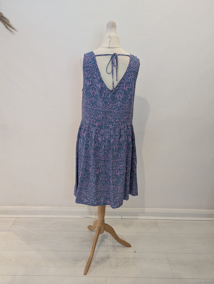 Hush green & pink short dress 10
