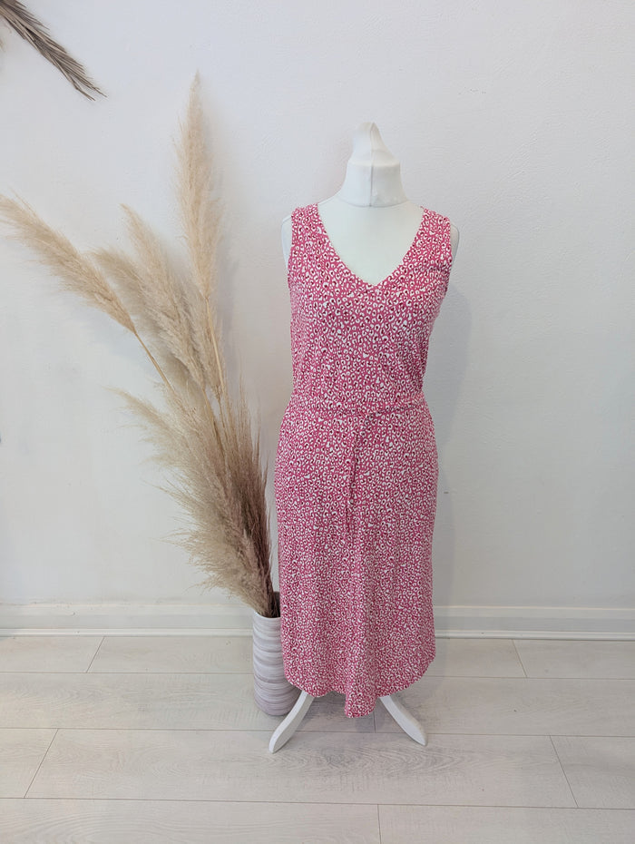 Hush pink & Red Dress 10