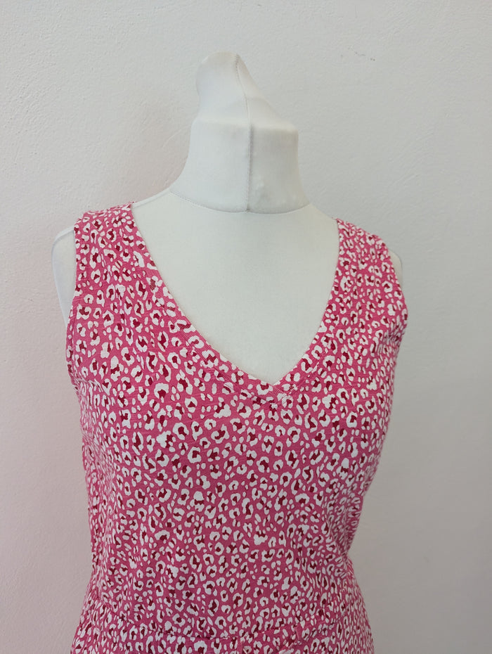 Hush pink & Red Dress 10