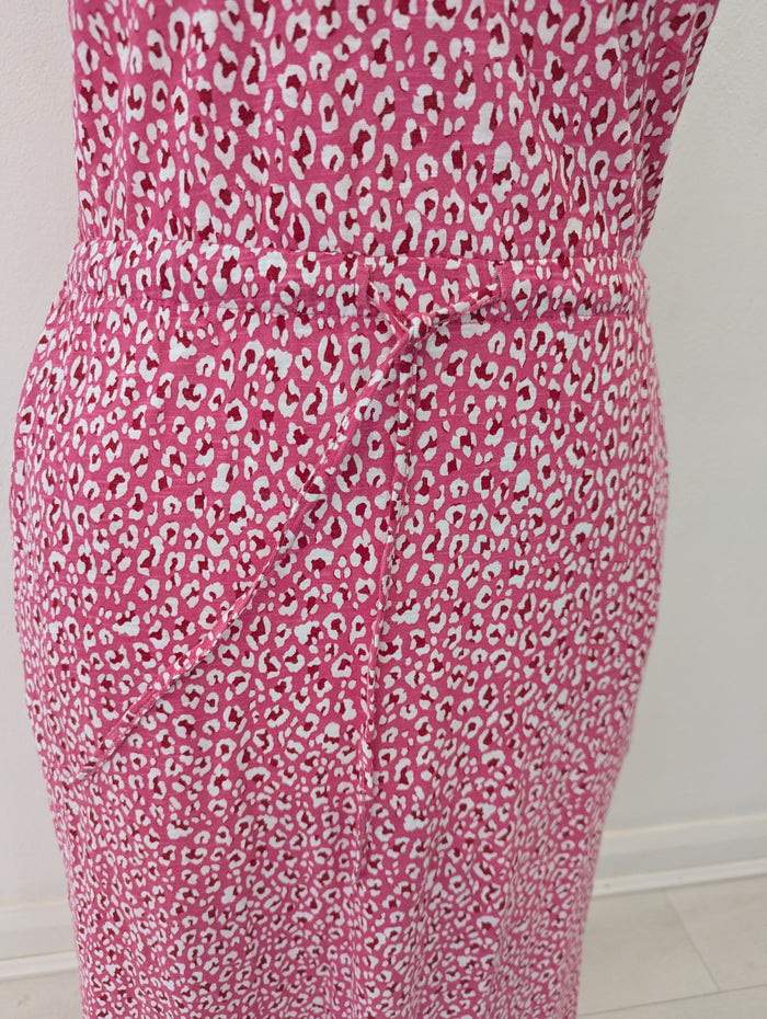 Hush pink & Red Dress 10