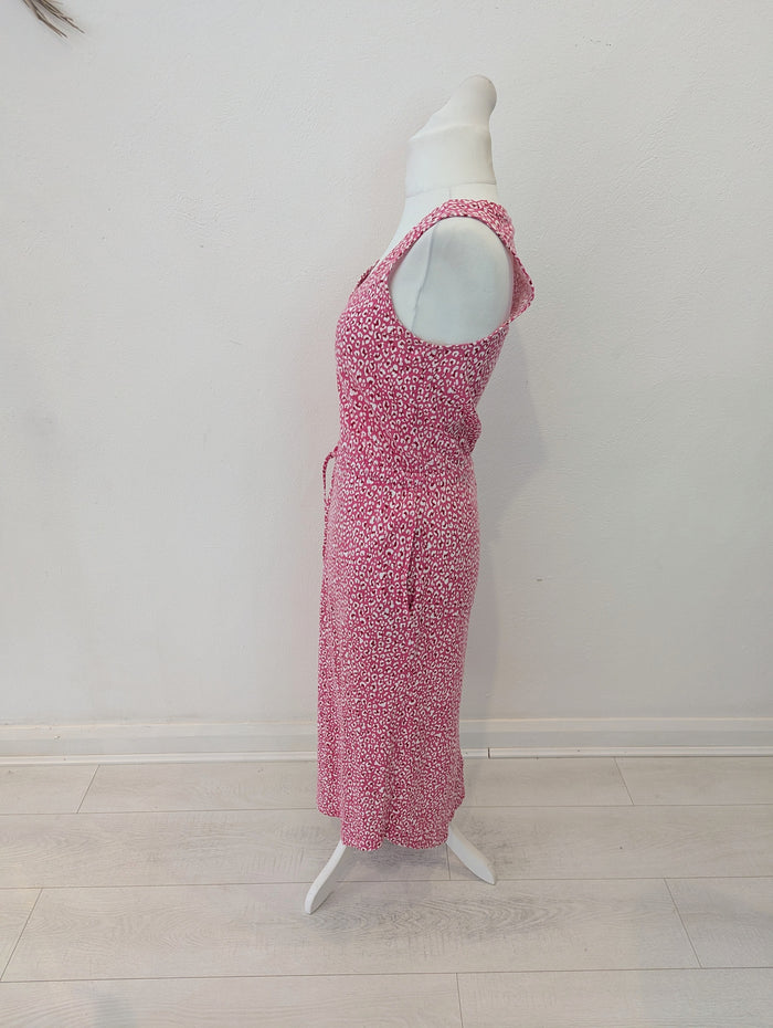 Hush pink & Red Dress 10