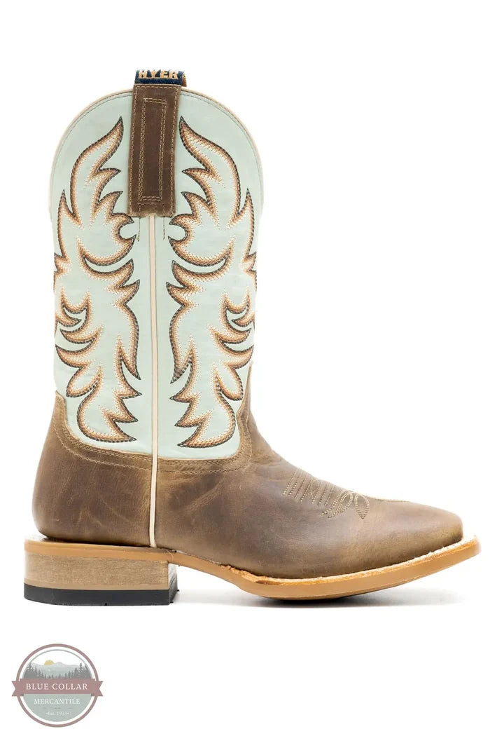 Hyer HW41028 Women's "Topeka" All Purpose Square Toe Western Boot side view