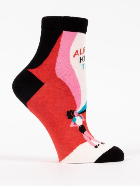 I Already Knew That W/Ankle Socks BLUEQ