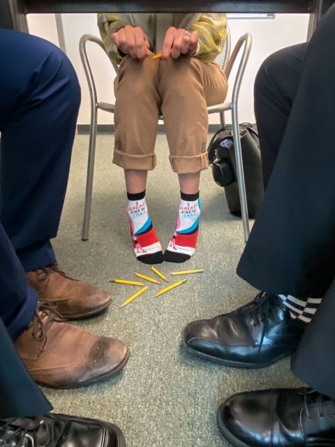 I Already Knew That W/Ankle Socks BLUEQ