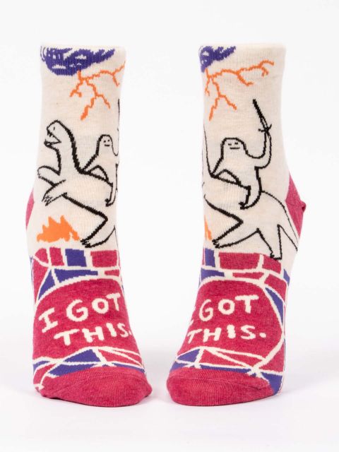 I Got This W-Ankle Socks BLUEQ
