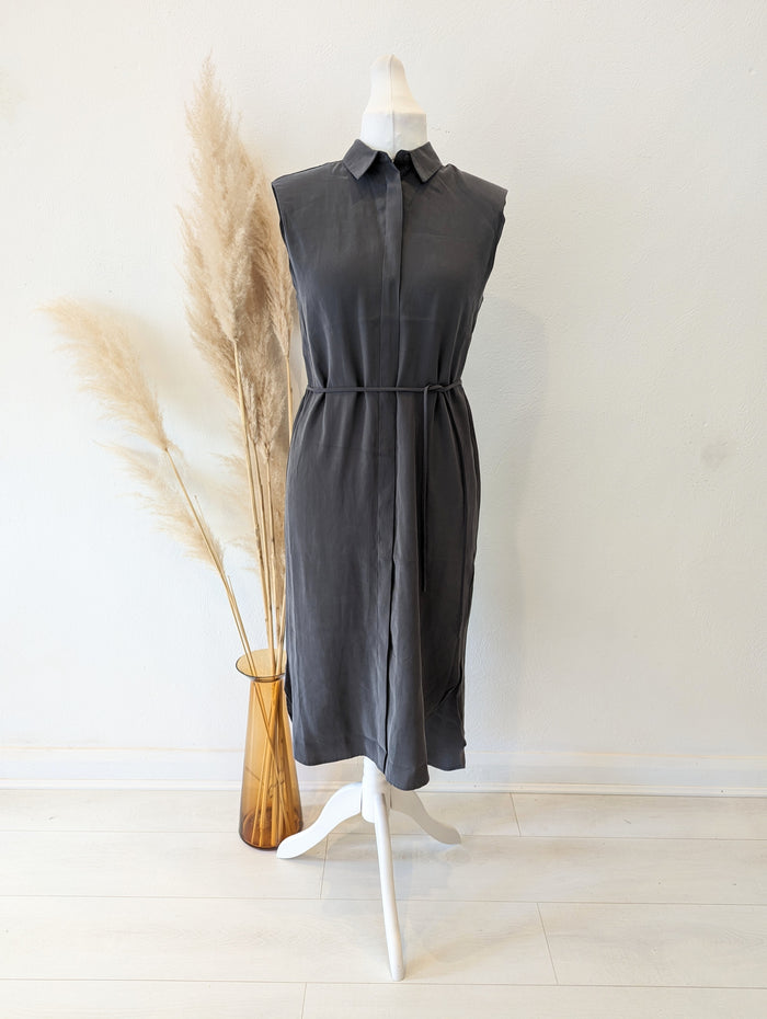 Ichi grey sleeveless dress 8/10