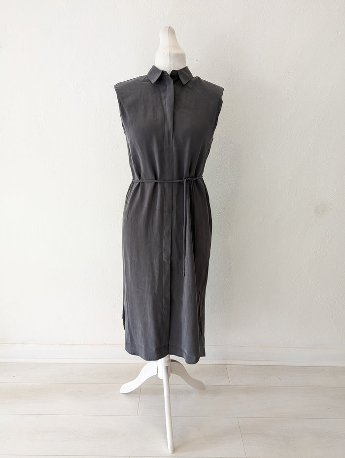 Ichi grey sleeveless dress 8/10