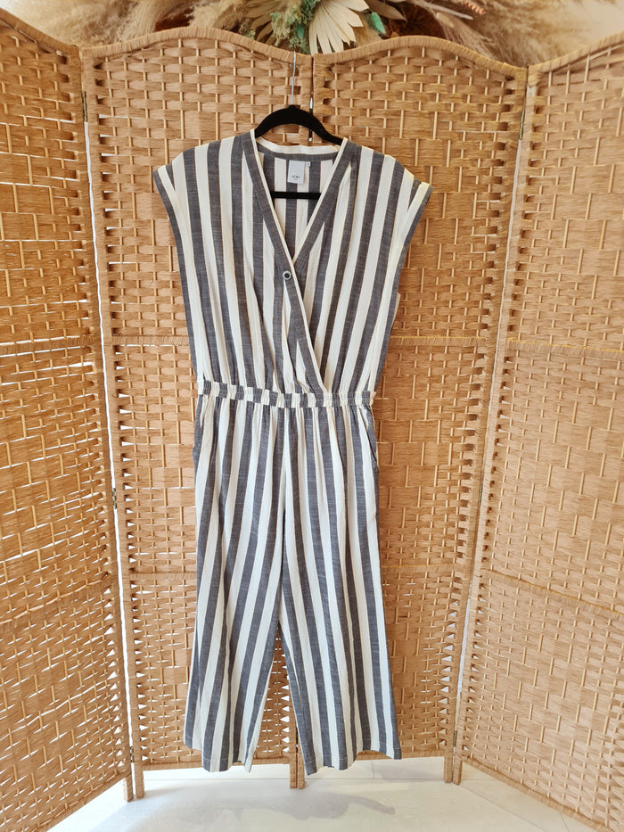 Ichi Stripe Jumpsuit 10/12
