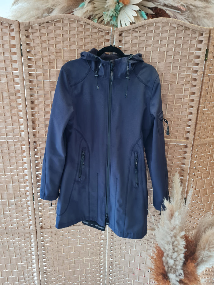 Ilse Jacobsen navy raincoat 8