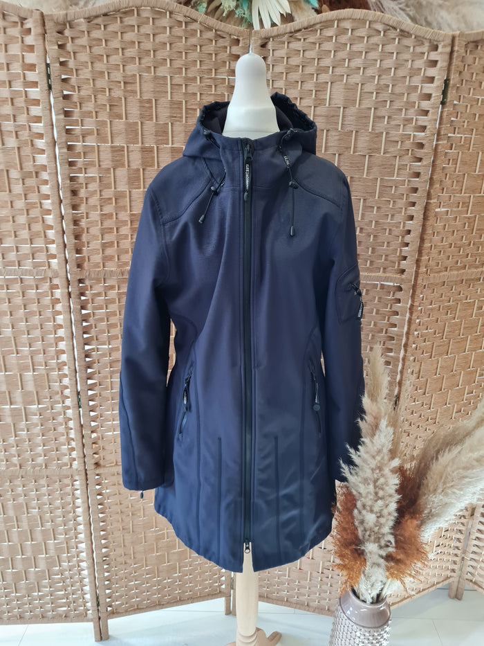 Ilse Jacobsen navy raincoat 8