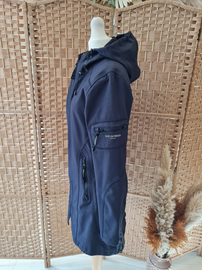 Ilse Jacobsen navy raincoat 8