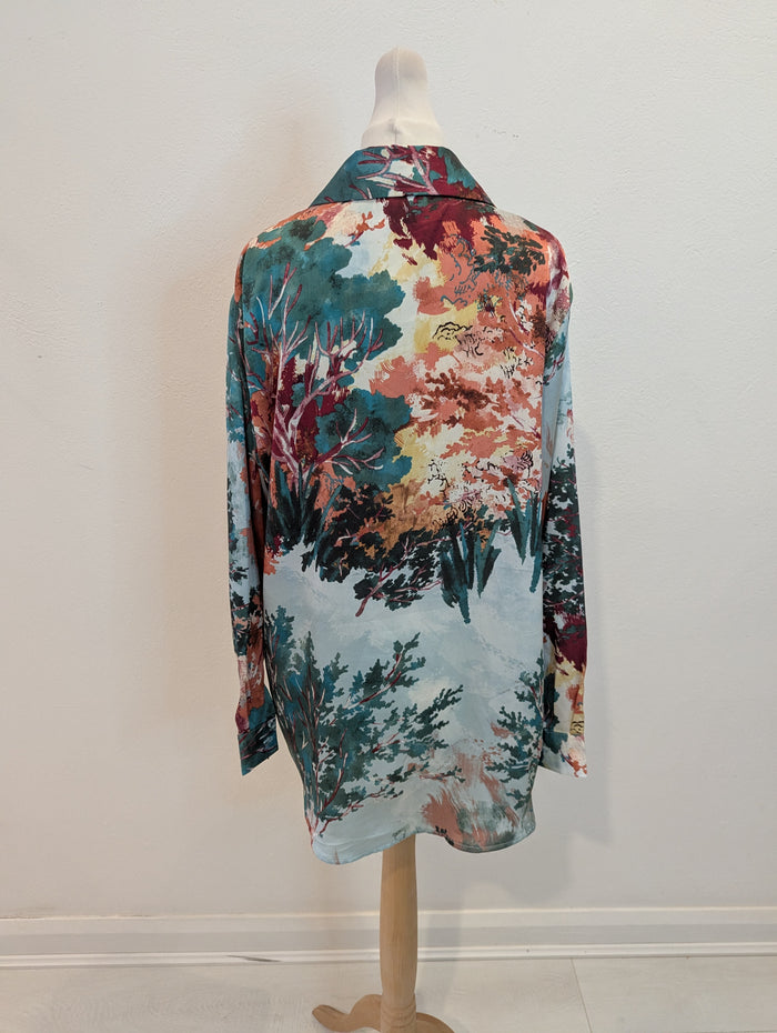 In April 1986 Tree Print Shirt S/M