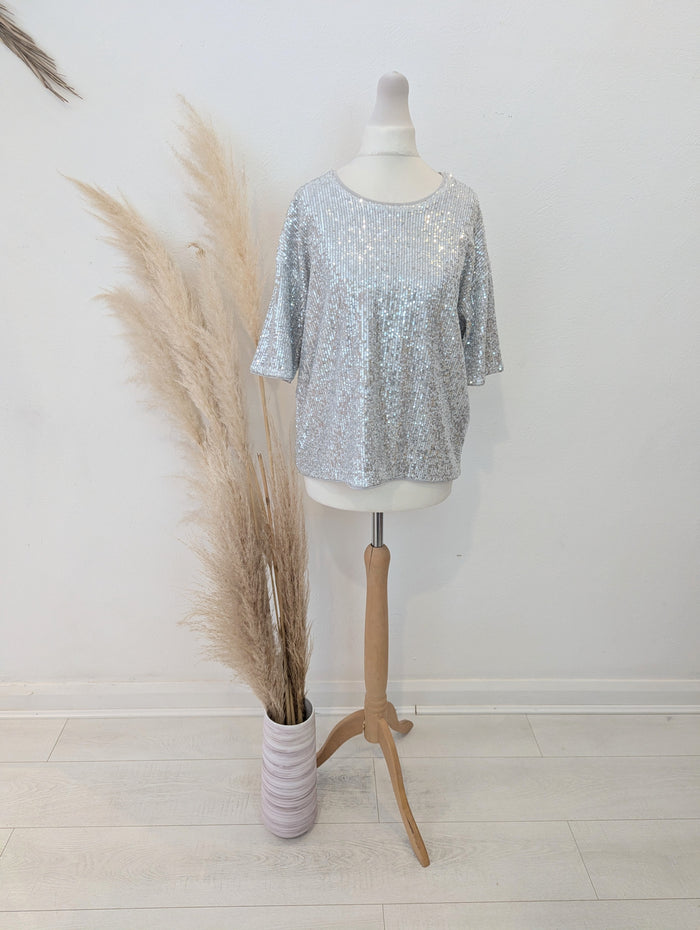 In Wear Silver Seqin Top XS