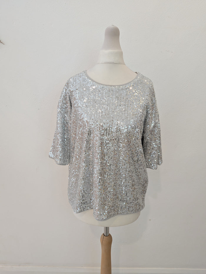 In Wear Silver Seqin Top XS