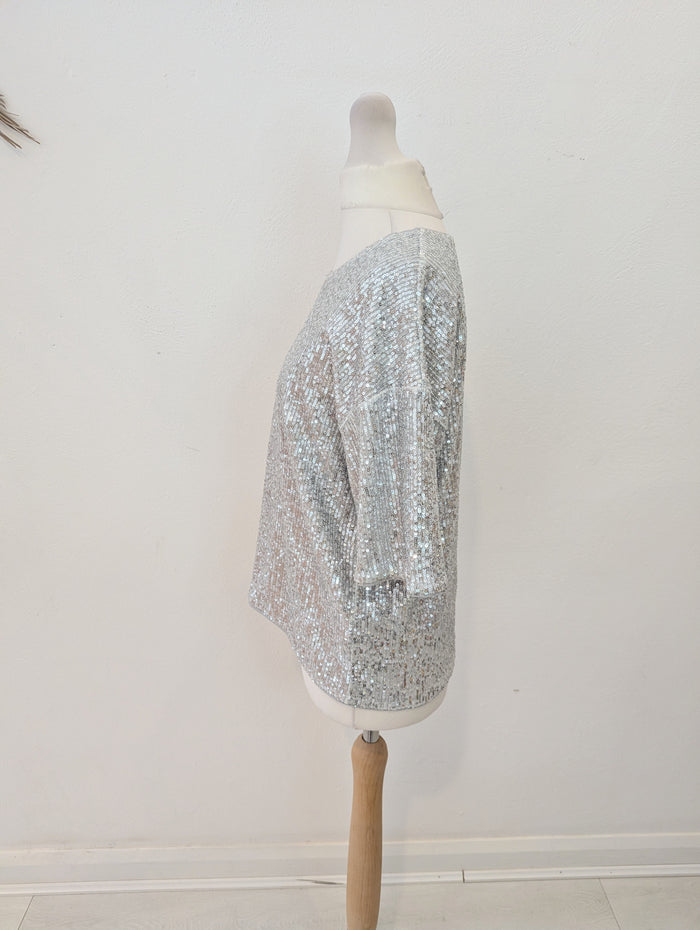 In Wear Silver Seqin Top XS