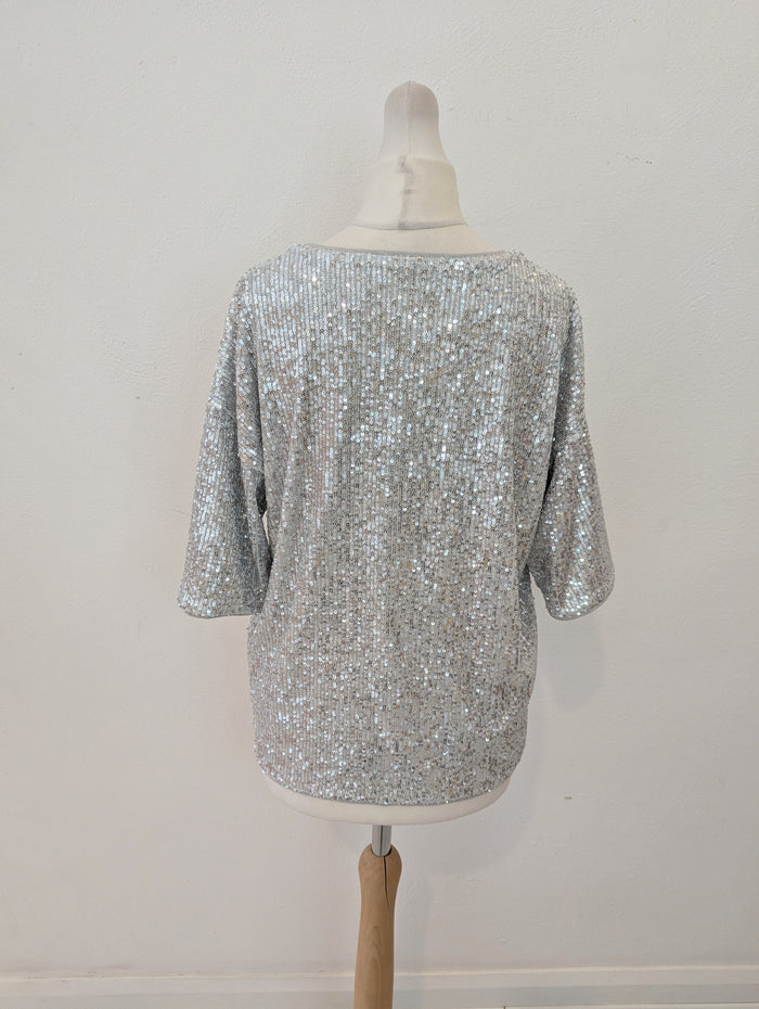 In Wear Silver Seqin Top XS