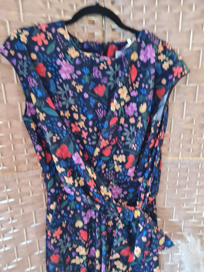 InWear black floral Jumpsuit 8 New RRP £169