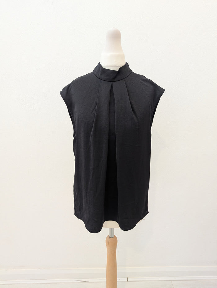 InWear Black High Neck Top NWT £50