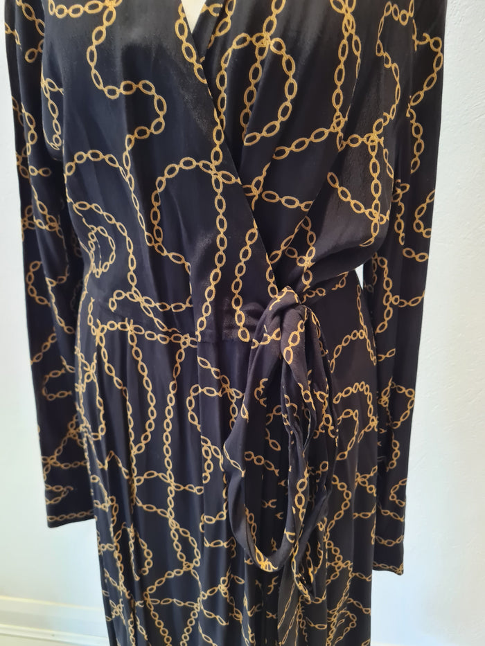 Inwear Chain Wrap Dress Size 12