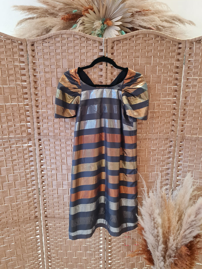 InWear Metallic Stripe Dress 10