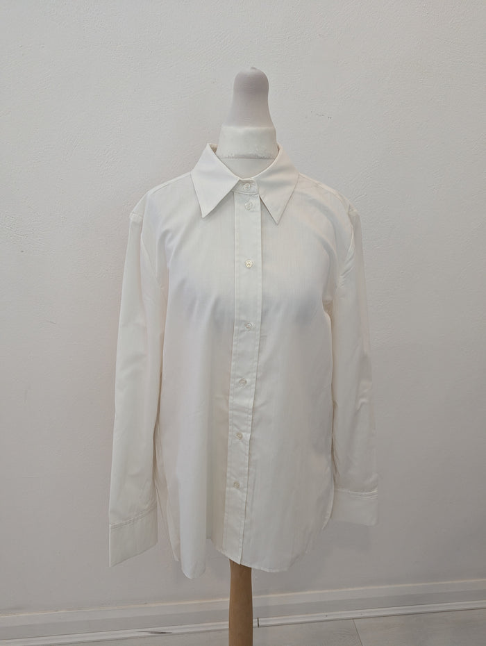 InWear Off White Pleat Shirt NWT £90