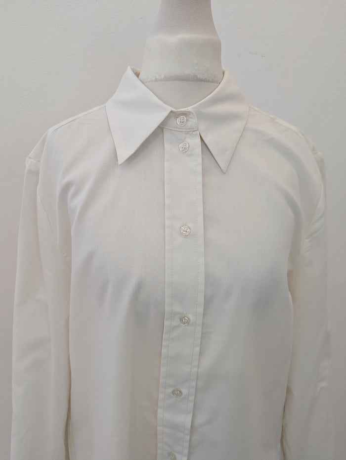 InWear Off White Pleat Shirt NWT £90