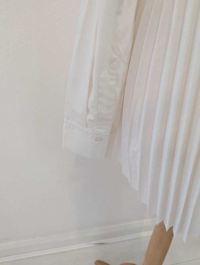 InWear Off White Pleat Shirt NWT £90