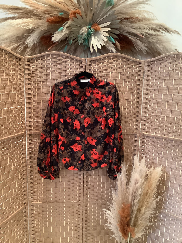 InWear Poppy sheer blouse