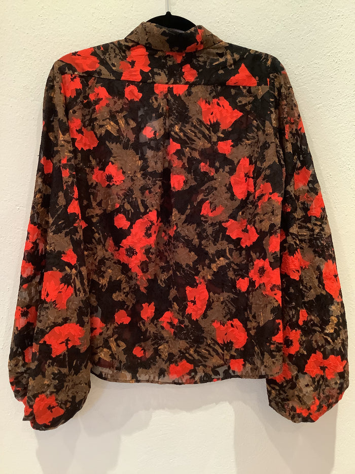 InWear Poppy sheer blouse