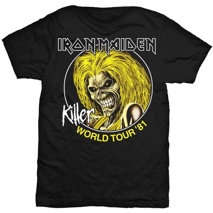 Iron Maiden T-shirt - Killer World Tour 81 Rock Off