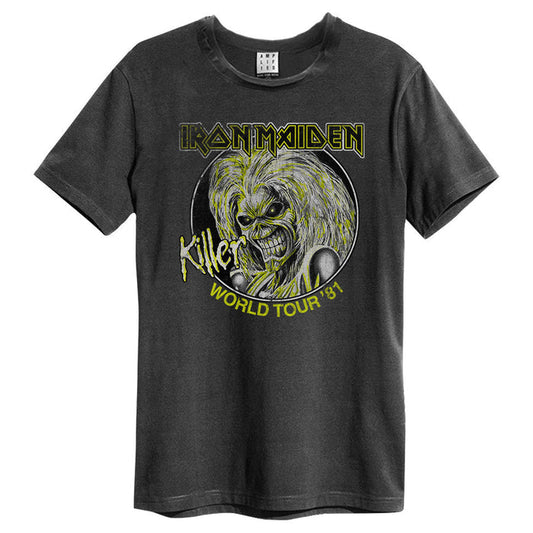 Iron Maiden T-shirt - Killers Tour 81 Amplified