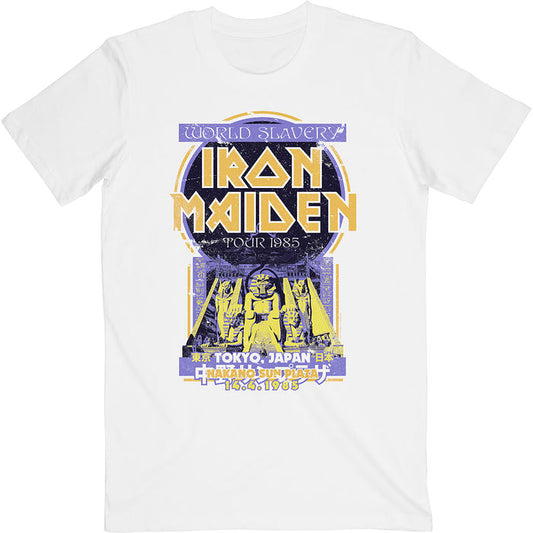 Iron Maiden T-shirt - Powerslave Japan Flyer Rock Off