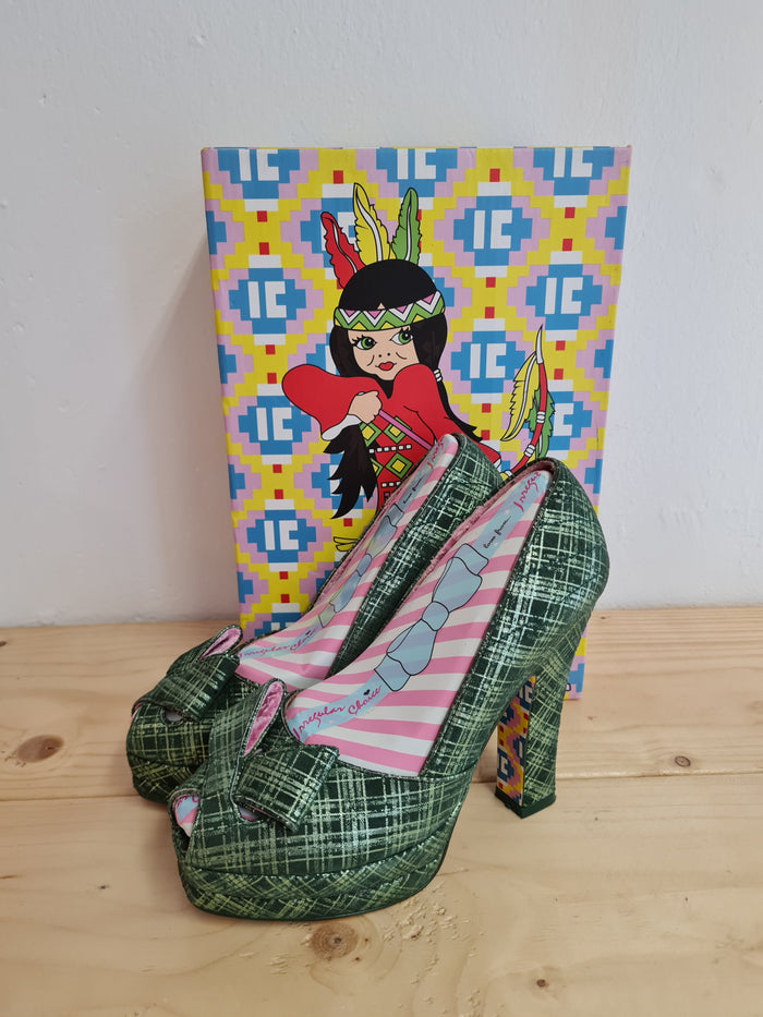 Irregular Choice Green Platforms 5