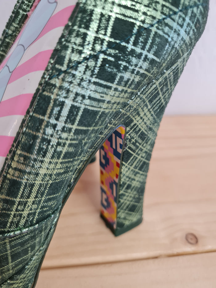 Irregular Choice Green Platforms 5