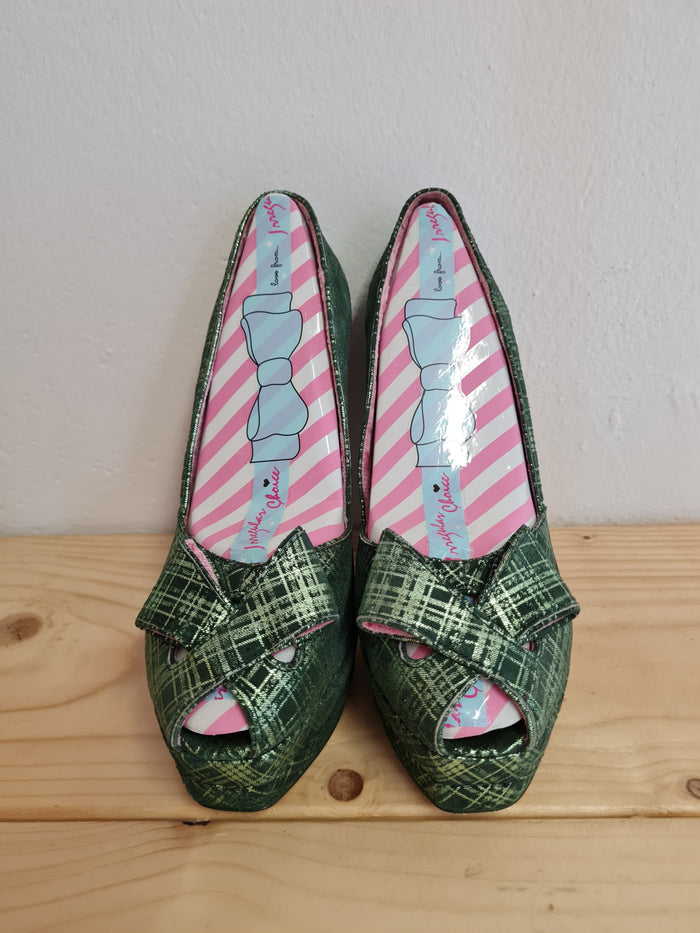 Irregular Choice Green Platforms 5