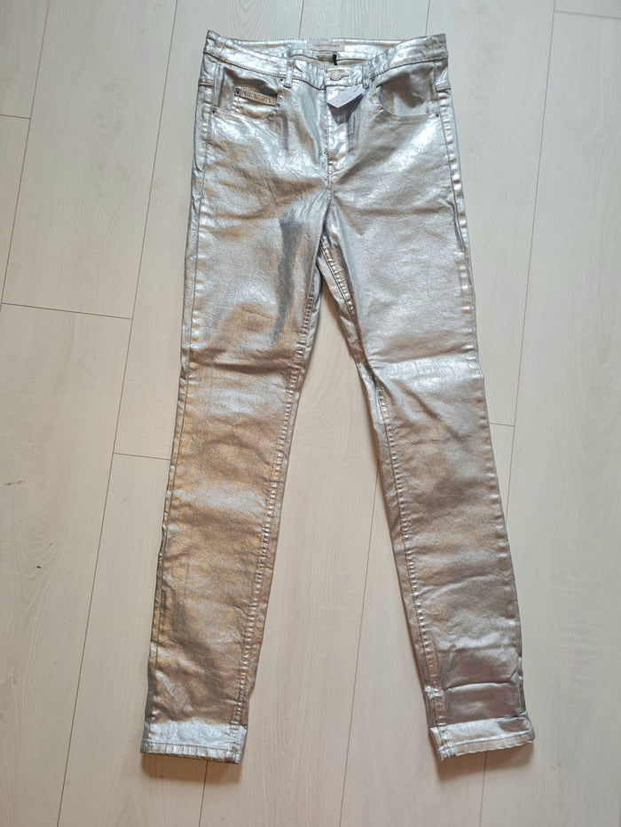 Isabel Marant Silver Jeans Size 38 (New)