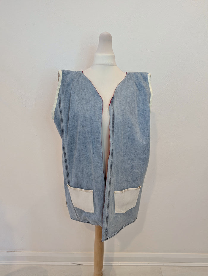Izabella Designs Denim Gilet