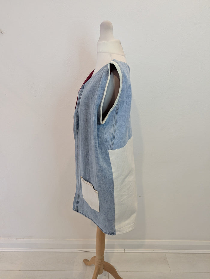 Izabella Designs Denim Gilet