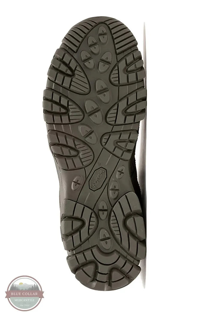 MERRELL J004113 Men's Moab 3 Mid Tactical Waterproof Hiking Boot in Dark Olive outer sole view