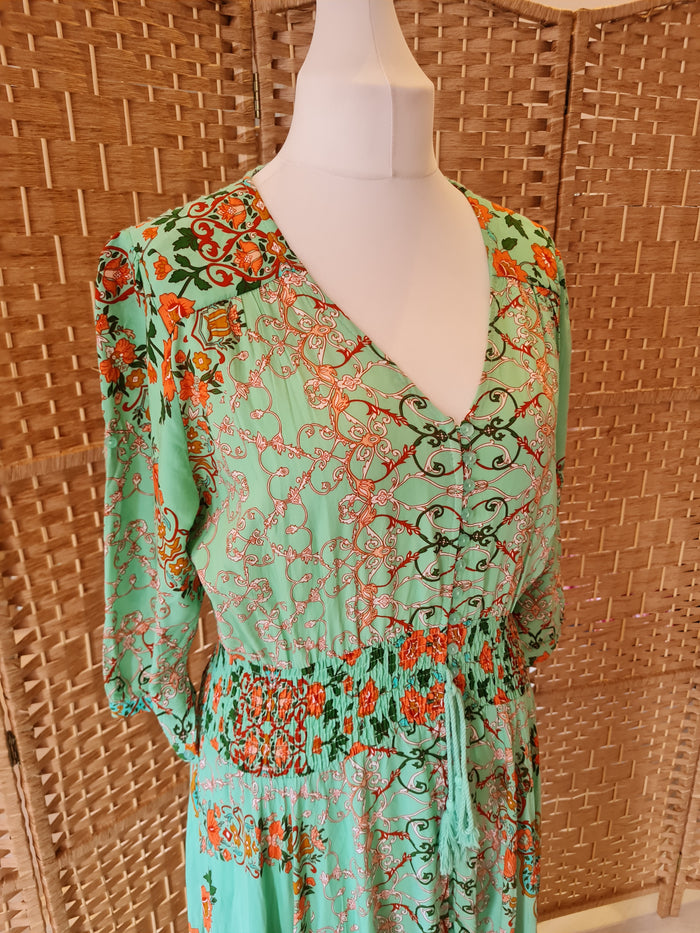 Jaase Green Maxi dress 18