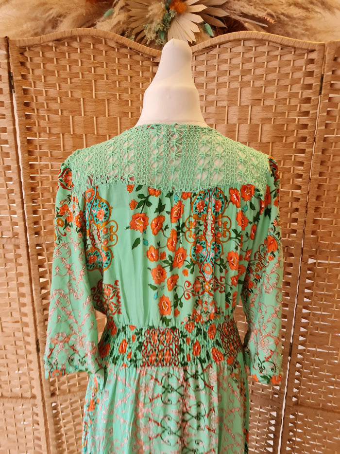 Jaase Green Maxi dress 18