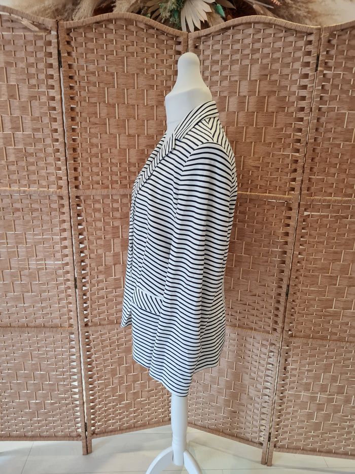 Jaeger Stripe Blazer 16 NWT