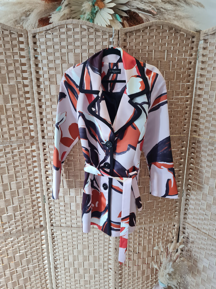 James Lakeland Pink pattern coat 14