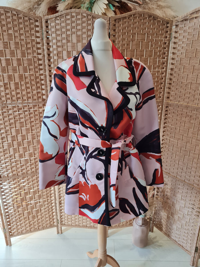 James Lakeland Pink pattern coat 14