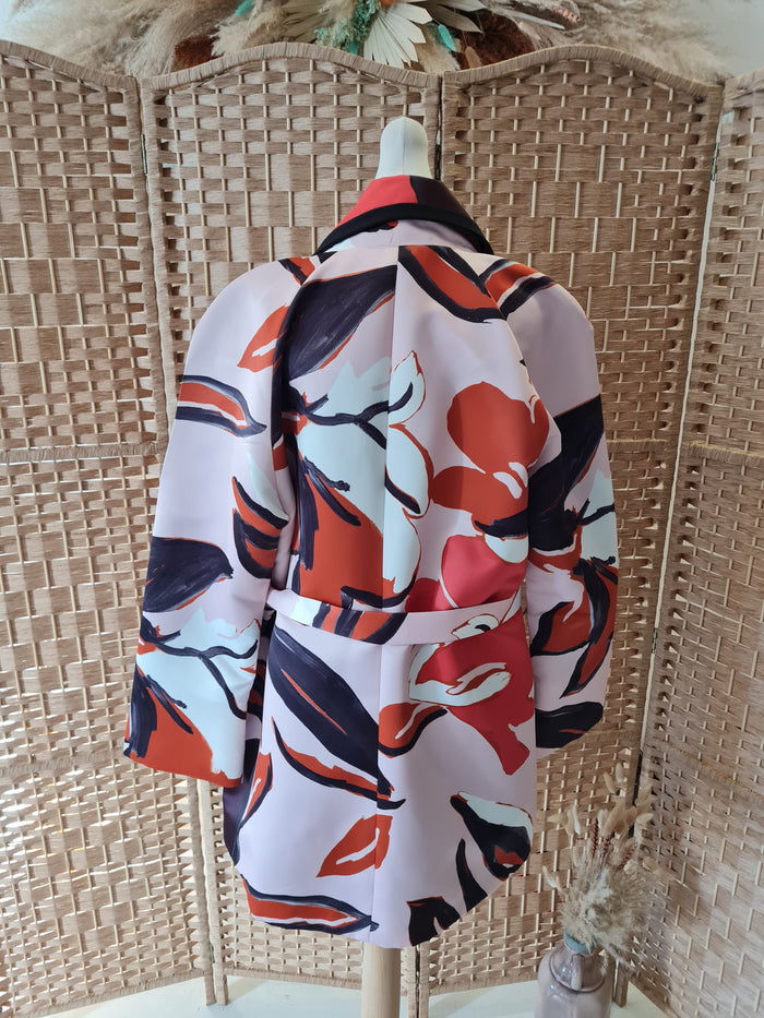 James Lakeland Pink pattern coat 14
