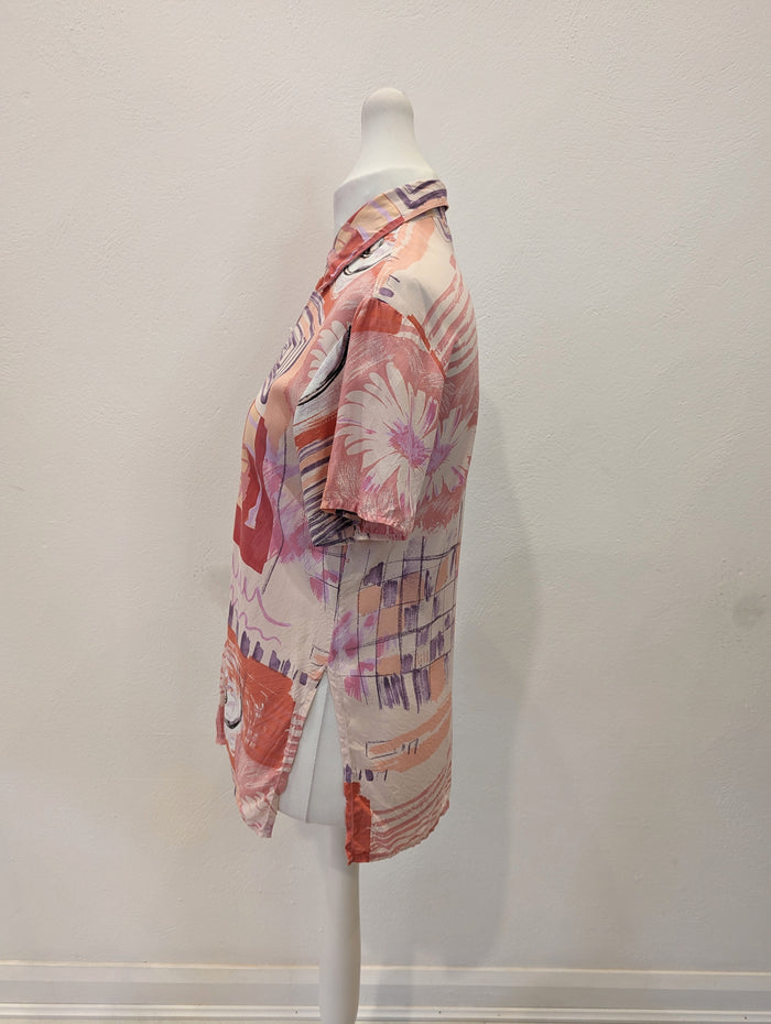 Jean Chancel Pink Shirt 12/14