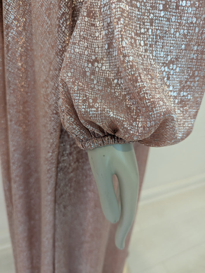 Jenny Peckham Blush Wrap Dress 18 NWT